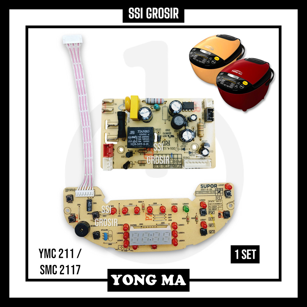 Jual Modul PCB Board Magic Com Rice Cooker Yong Ma ORIGINAL | Shopee ...