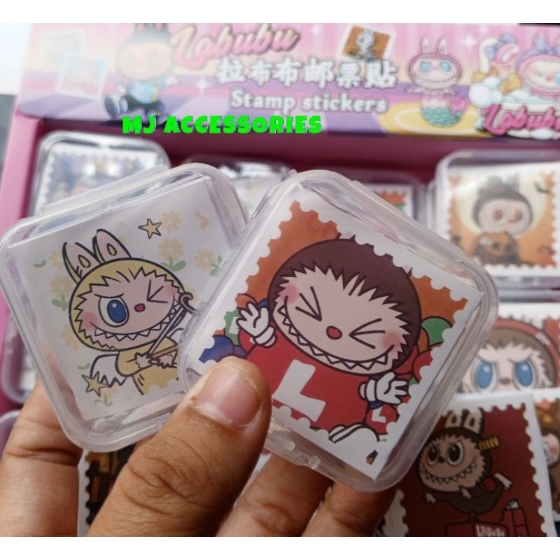 Jual KKL Sticker Karakter Labubu Cover Box 1box isi 13pcs labubu import ...