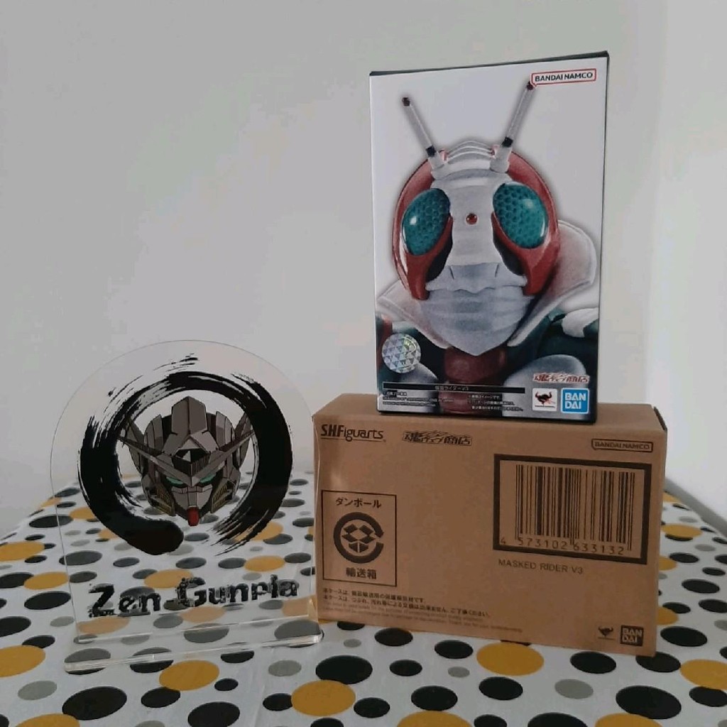 Jual SHF SS Kamen Rider V3 BANDAI S.H.Figuarts Shinkocchou Seiho Masker ...