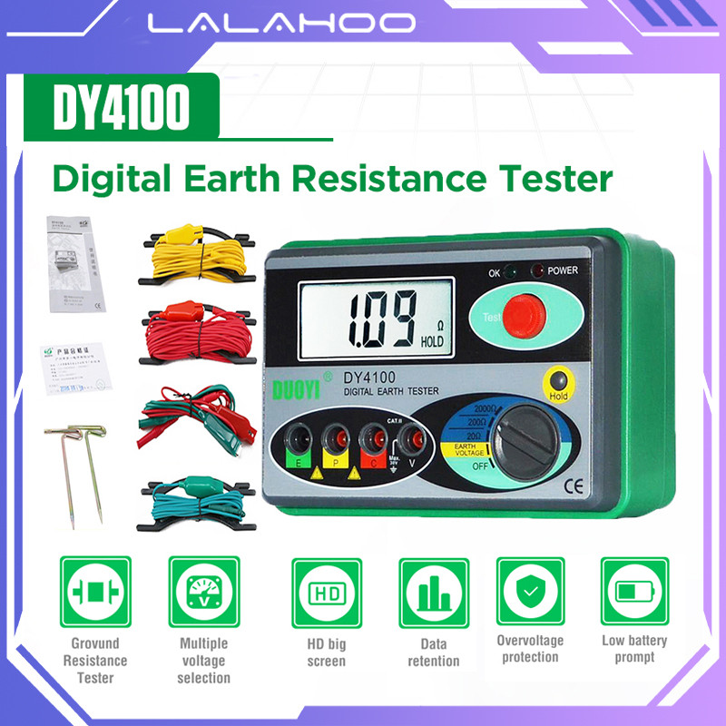 SURLABA Digital Voltmeter Durchgangsprüfer, 600V AC DC Stift Voltage