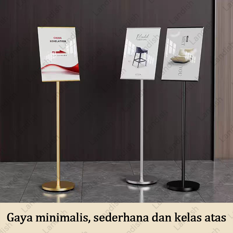 Jual Floor Standing / Standing Sign A2/A3/A4 bisa diputar Acrylic ...
