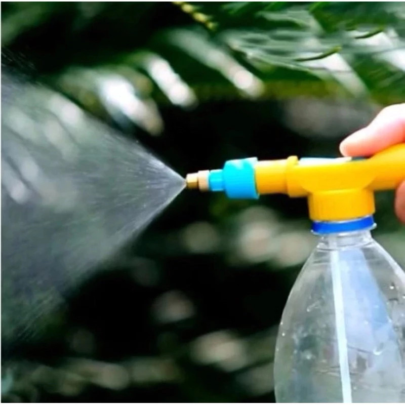 Jual [ KUNING ] Semprotan Kuning Botol Burung Tanaman Manual Kepala ...