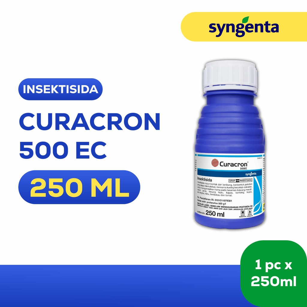 Jual Syngenta - Curacron 500 EC - Insektisida - 250ml | Shopee Indonesia