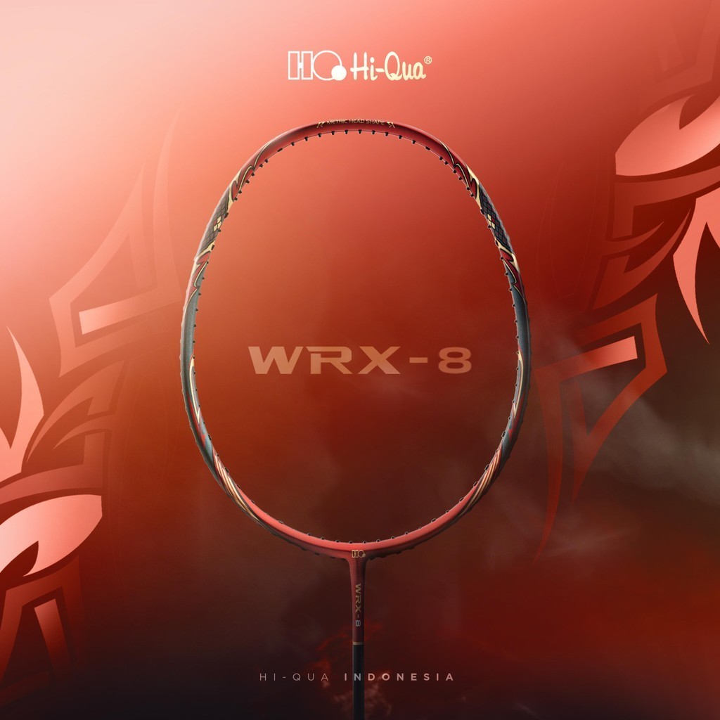 Jual HI-QUA Raket Badminton Bulutangkis WRX-8 High Performace Raket 35 ...