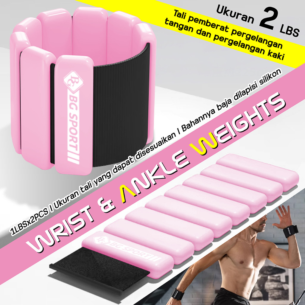 Jual HTD SPORT Gelang Pemberat Tangan dan Kaki Adjustable Wrist Band ...
