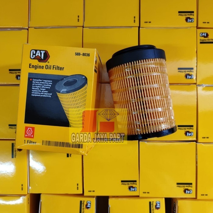 Jual FILTER OLI 569-8036 LUBE FILTER ELEMENT 569-8036 | Shopee Indonesia
