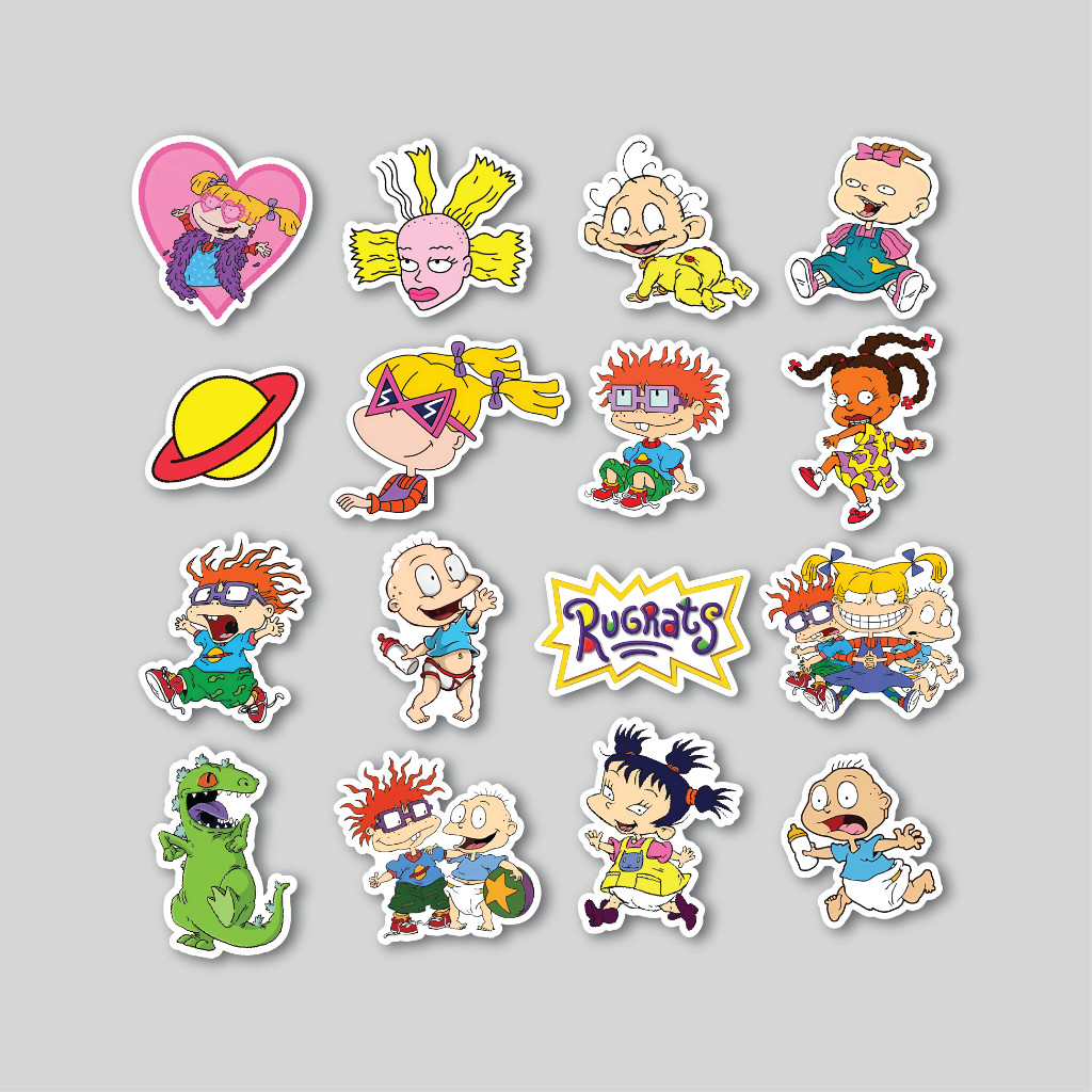 Jual Sticker Pack Rugrats | Sticker Tumbler | Stiker Laptop Koper Helm ...