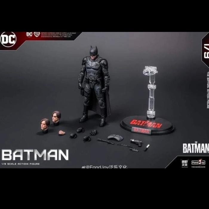Jual Zd Toys Fondjoy Batman The Bat Robert Pattinson Original Figure ...