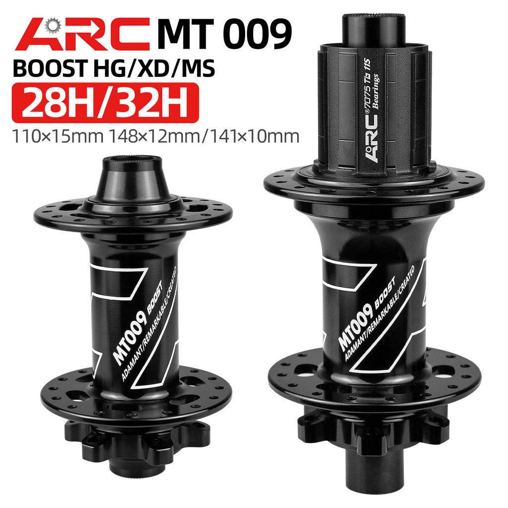 Jual ARC MT009 BOOST front rear hub mtb mountain bike hub 28 32 holes ...