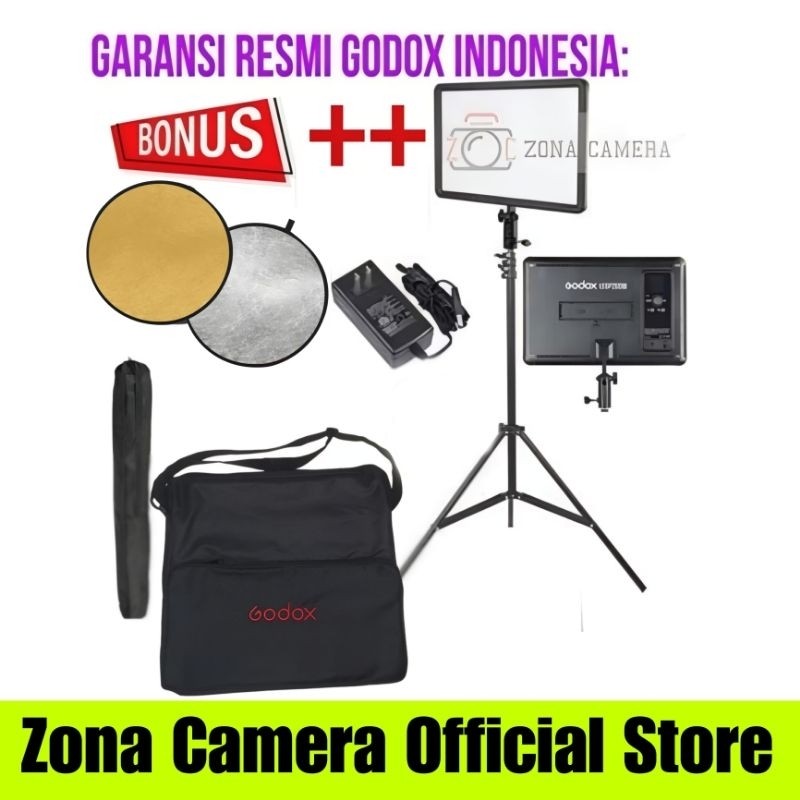 Jual Godox LED P260C Lampu MUA Make Up Artis Paket Lengkap Promo P260 C ...