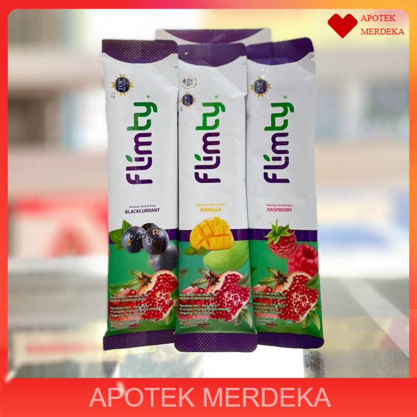 Jual FLIMTY Fiber 1 Sachet - Rasa Blackcurrant Raspberry Manga Minuman ...