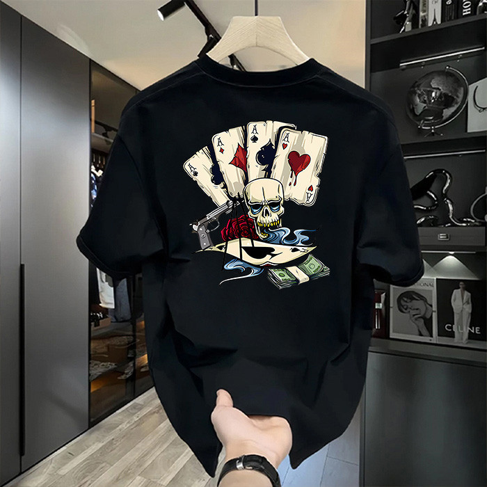 Jual KAOS 2025 COD Kaos T merek mode Amerika, lebar dan nyaman, kaos ...