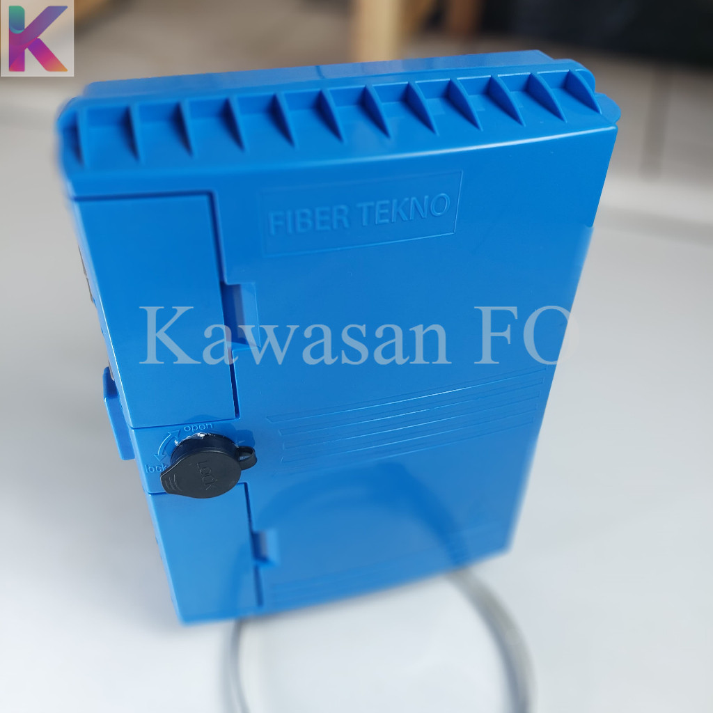 Jual ODP 16 Core Solid BLU Fiber Tekno / ODP FAT OTB FDT 16 CORE BLUE ...