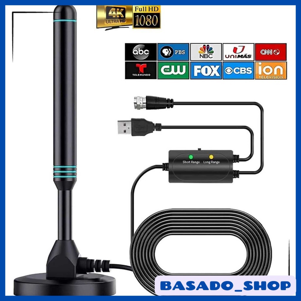 Jual Antena TV Digital Indoor High Gain Antenna DVB-T2 25dB - K290 ...