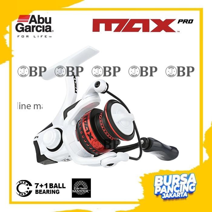 Jual ABU GARCIA Reel Pancing Spinning MAX PRO 2000H - 4000H 8 Ball ...