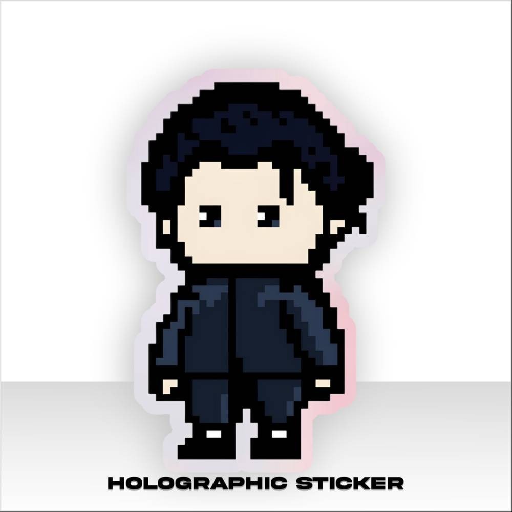 Jual JASTIP Sticker Pixel Hologram Anime Jujutsu Kaisen/JJK - Geto ...