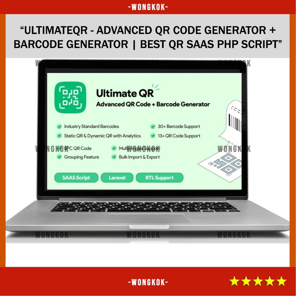 Jual SOURCE CODE APLIKASI WEB ULTIMATEQR - ADVANCED QR CODE GENERATOR ...