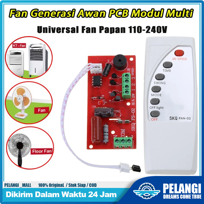 Jual Fan Generasi Awan PCB Modul Multi Unversal Smart Remote Control ...