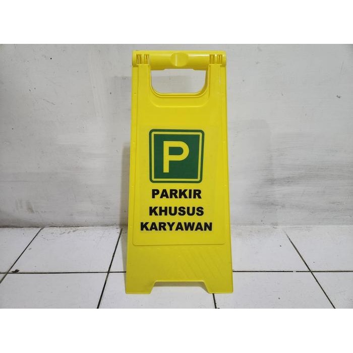 Jual Rambu DILARANG PARKIR Plang palang No parking Valet Hotel Ruko ...