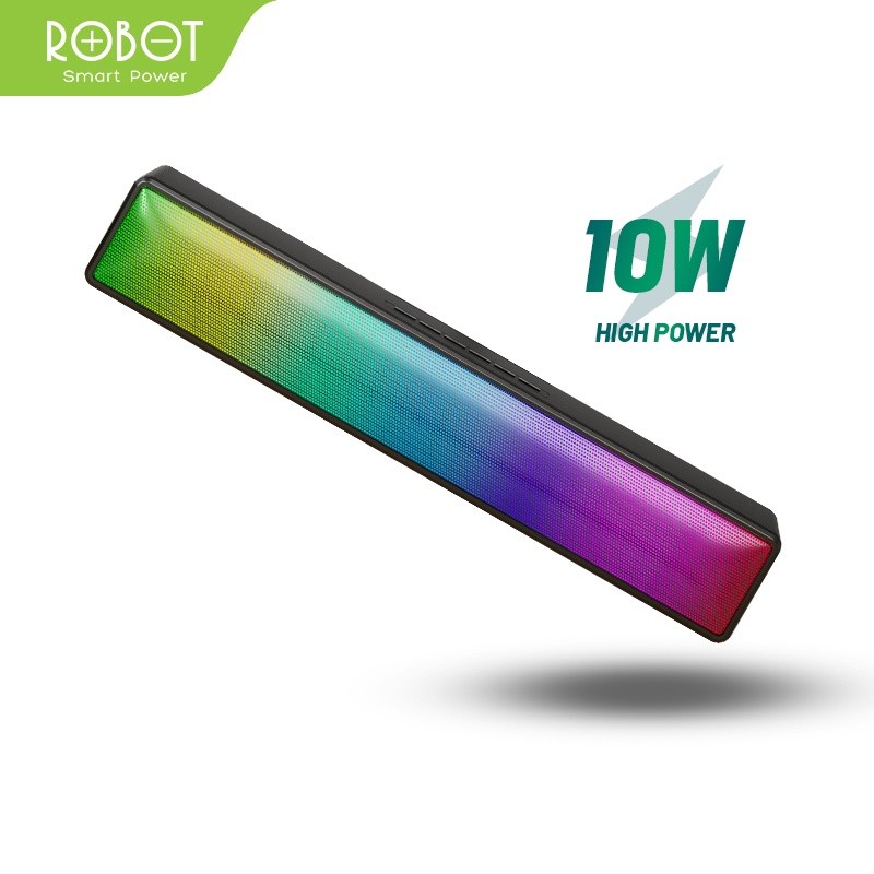 Jual ROBOT Soundbar Bluetooth Wireless 10 Watt Ultra Bass RGB Speaker ...