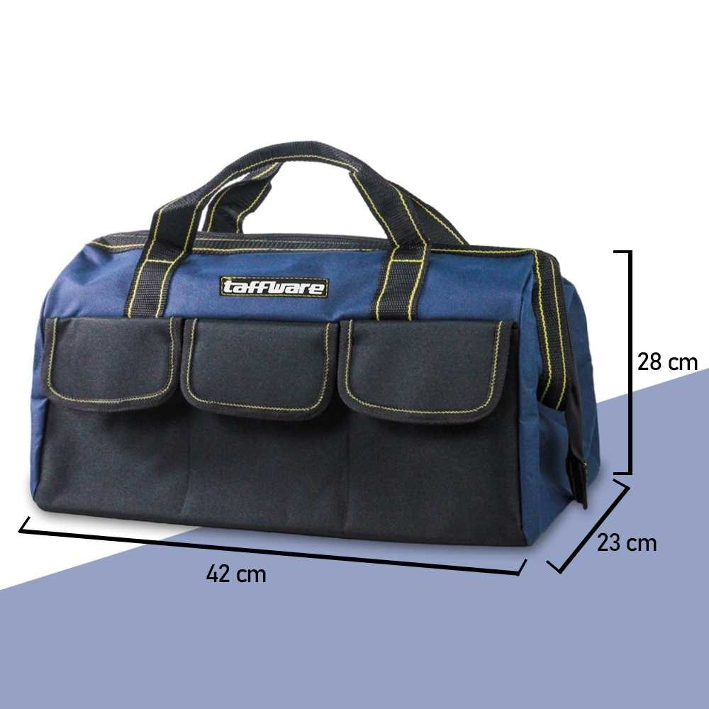 Jual Taffware Tas Perkakas Alat Pertukangan Toolkit Toolbox Kain Oxford ...