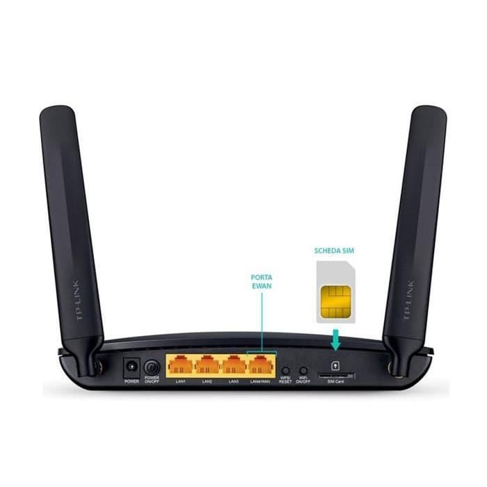 Jual TP-LINK TL-MR6400 4G LTE Router 300Mbps Wireless N 4G LTE Sim Card ...