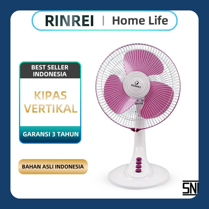 Jual Rinrei COD kipas angin meja Listrik 12