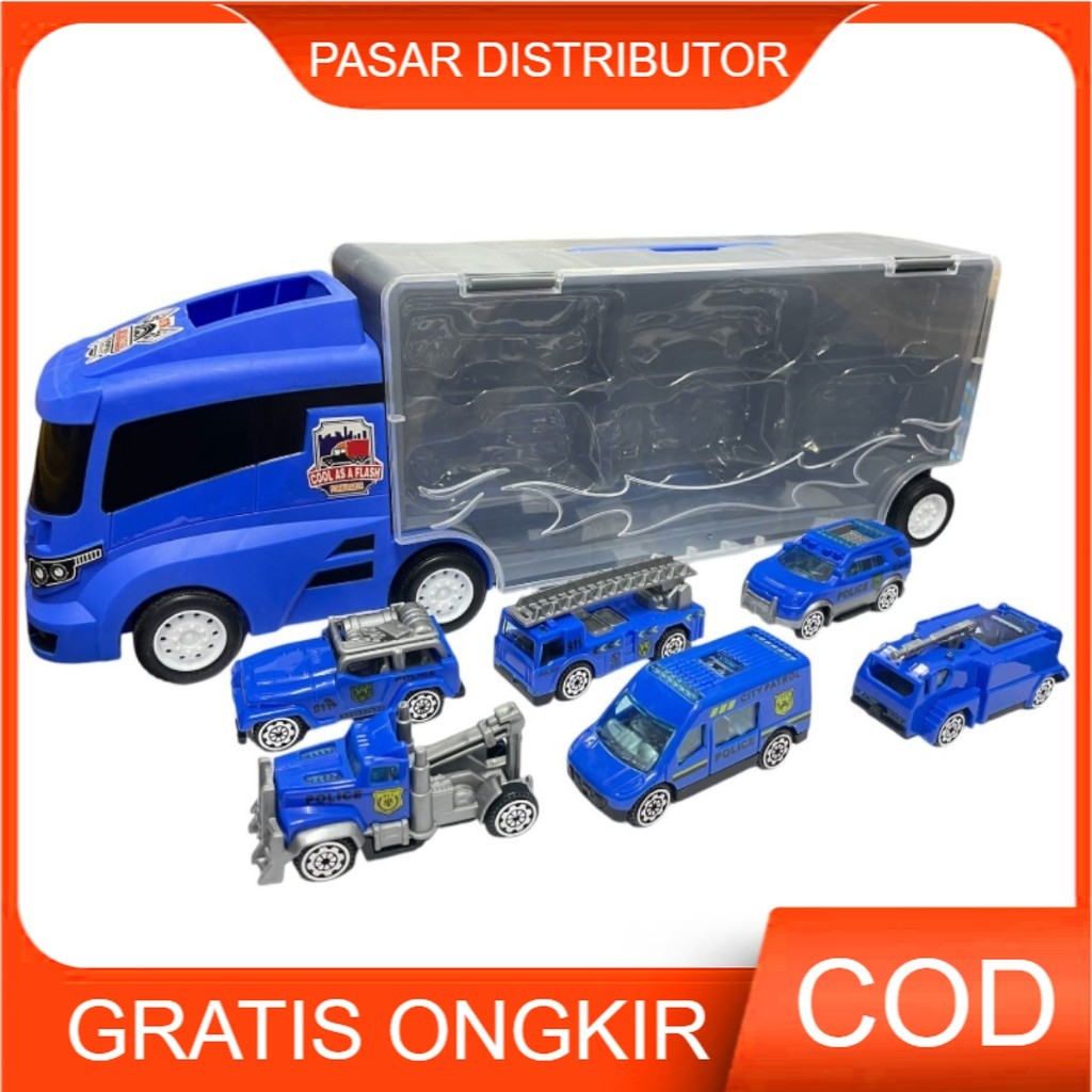 Jual Pasar Distributor VARIETY OF STYLES CONTAINER TRUCK B0098 Mainan ...