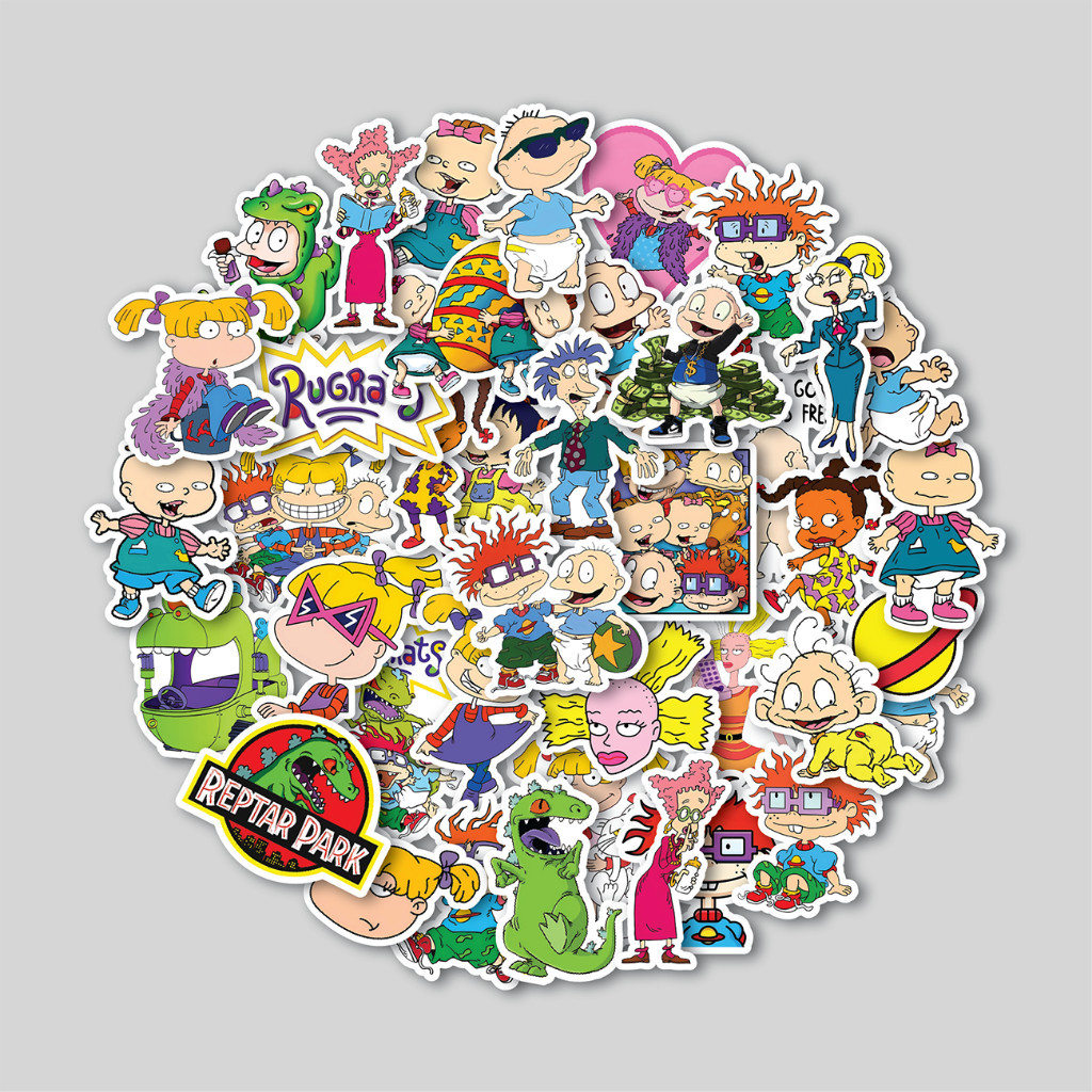 Jual Sticker Pack Rugrats | Sticker Tumbler | Stiker Laptop Koper Helm ...