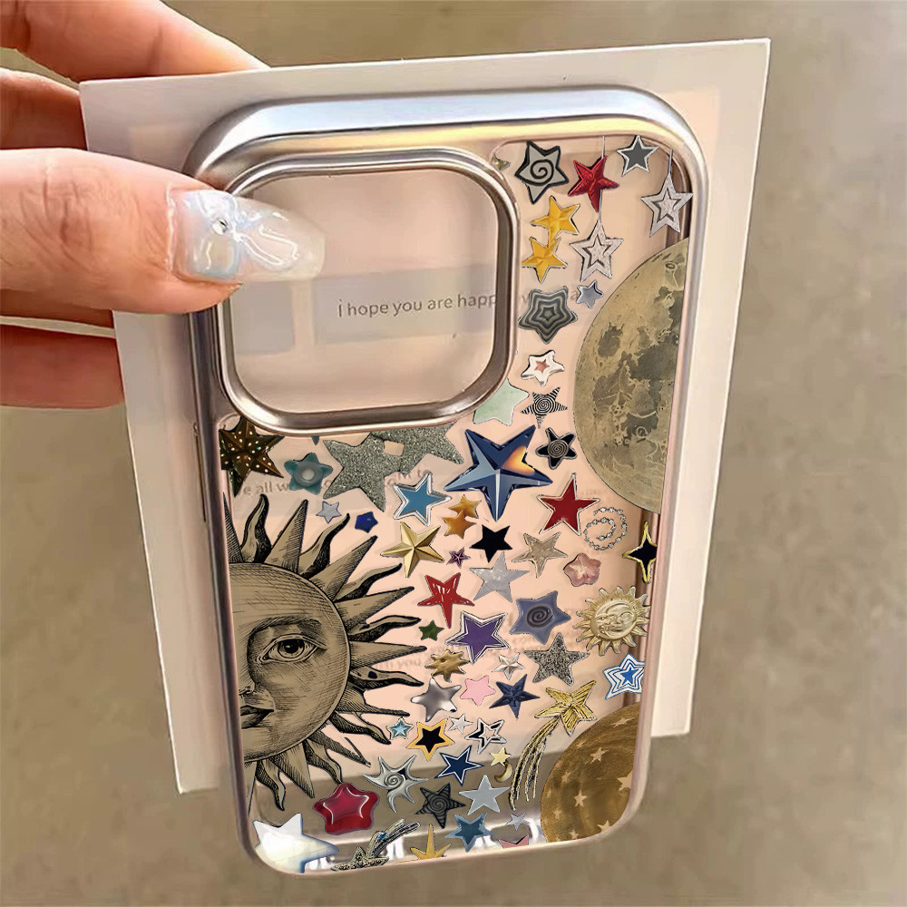 Shockproof Flower Print Phone Case For IPhone 13 14 15 16 Pro/Pro Max/Plus | Clear TPU Floral Design Cover