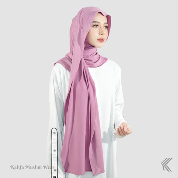 Kalifa Aylin Series Hijab Pashmina Malay Inner Curve Instan KRDMLY001