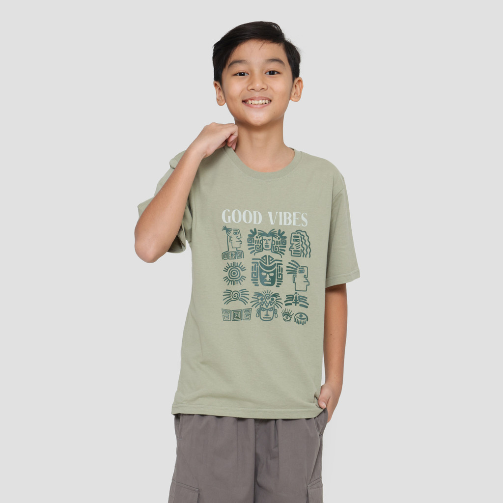 Nevada Print Smile5 Kaos Lengan Pendek Anak Laki-Laki main image 0