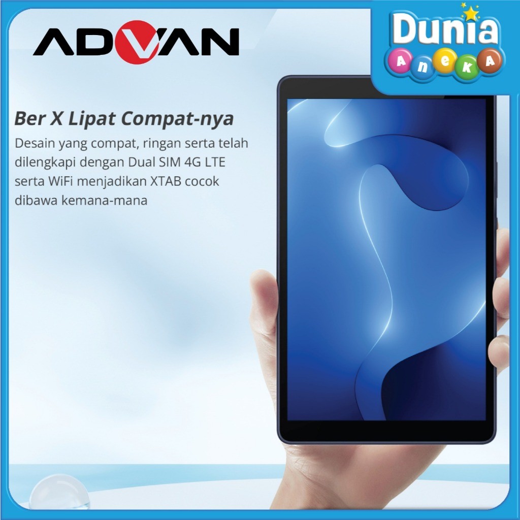 Jual Advan XTAB T310 Tablet 8 Inch RAM 4GB/ROM 64GB - Android 13 Resmi ...