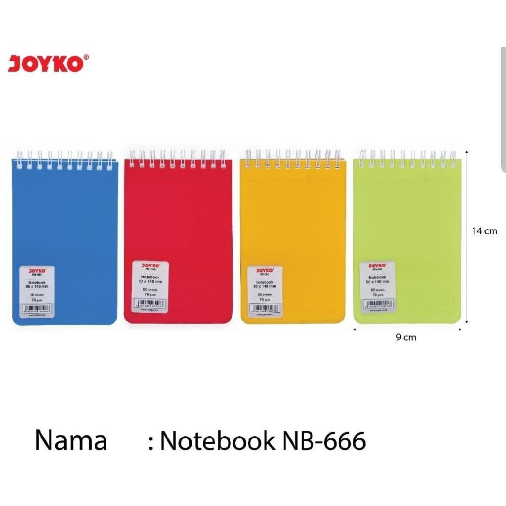 Jual Note Book Joyko NB-666 (PCS) | Shopee Indonesia