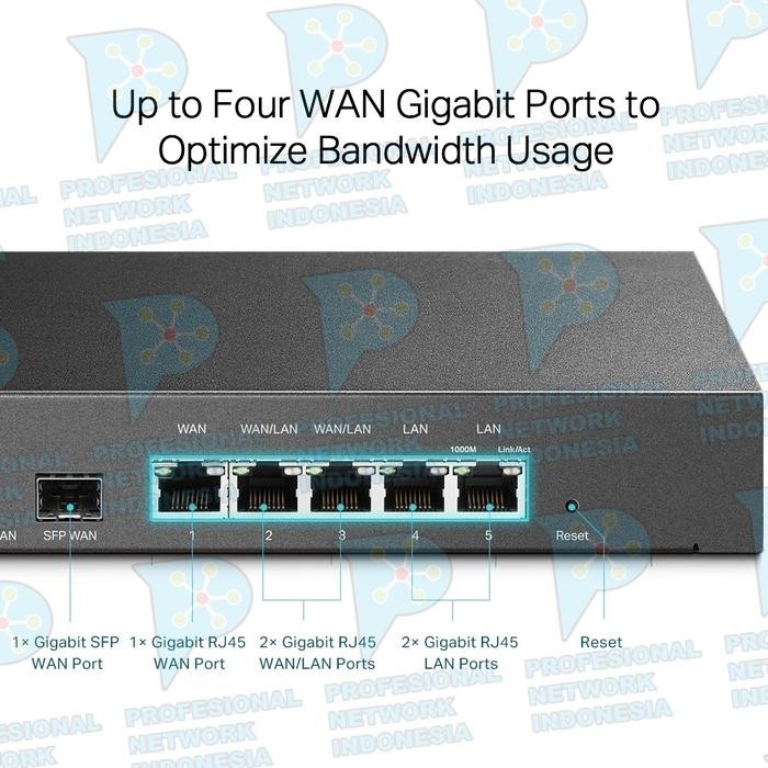 ER605 Router 5 ptos Multiwan Omada Gigabit VPN - Soporte Técnico Empresas | Soporte Remoto