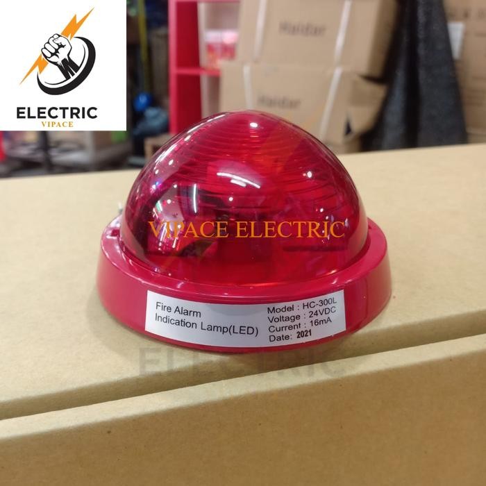 Jual Fire Alarm Indication Lamp HC-300L / Lampu Indicator 24VDC ...