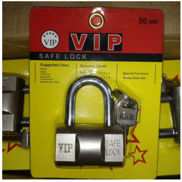 Jual Lock VIP Stainless Steel Gembok Korosi Balok Aman Steyinlis Gembok ...