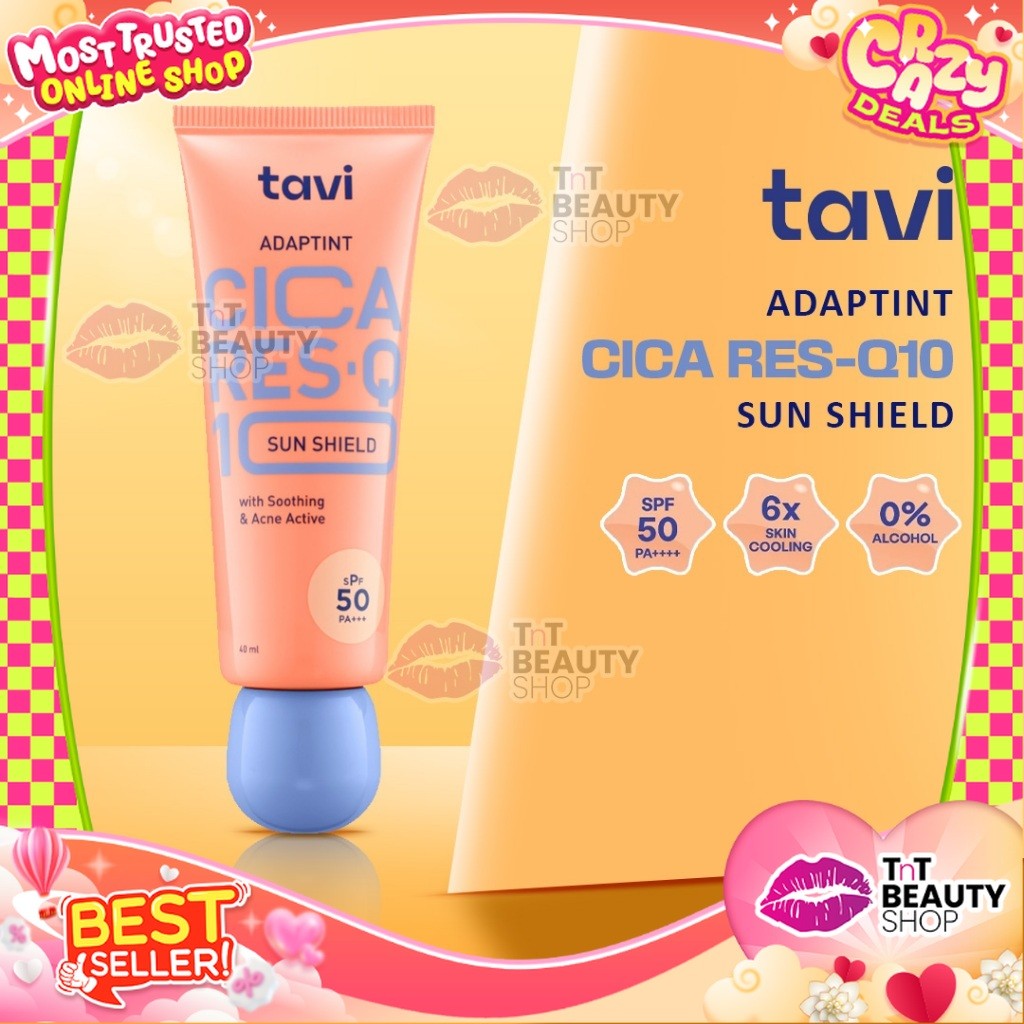 Jual TAVI CICA RES-Q10 AdapTint Sun Shield 40 ml SPF 50 Tinted ...