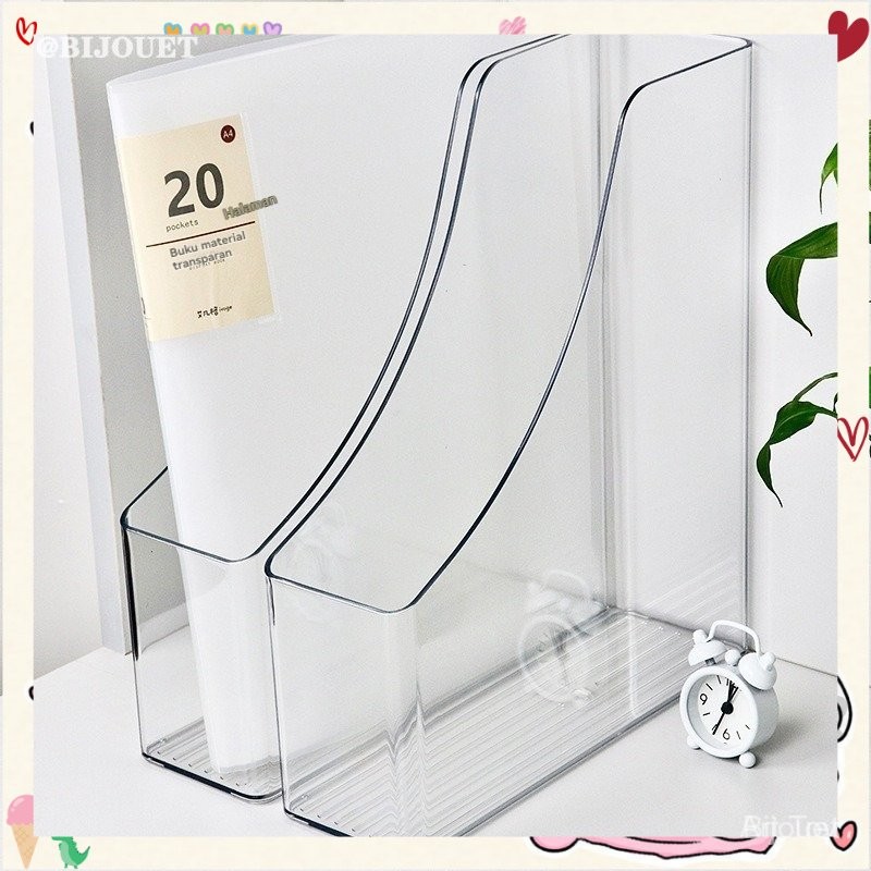 Jual Organizer Box File Meja Kantor Rak Buku Organizer Meja Akrilik 4 ...