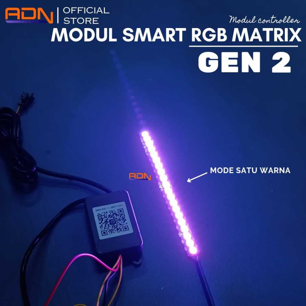 Jual Modul Controller Smart RGB Matrix Running WS2815 WS2812 12V ADN ...