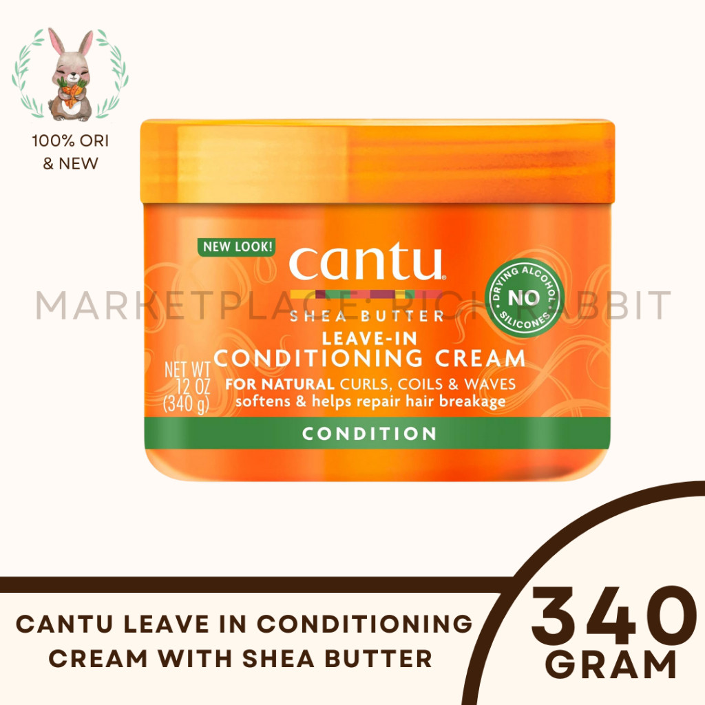 Jual Cantu Leave in Conditioning Cream with Shea Butter Conditioner ...