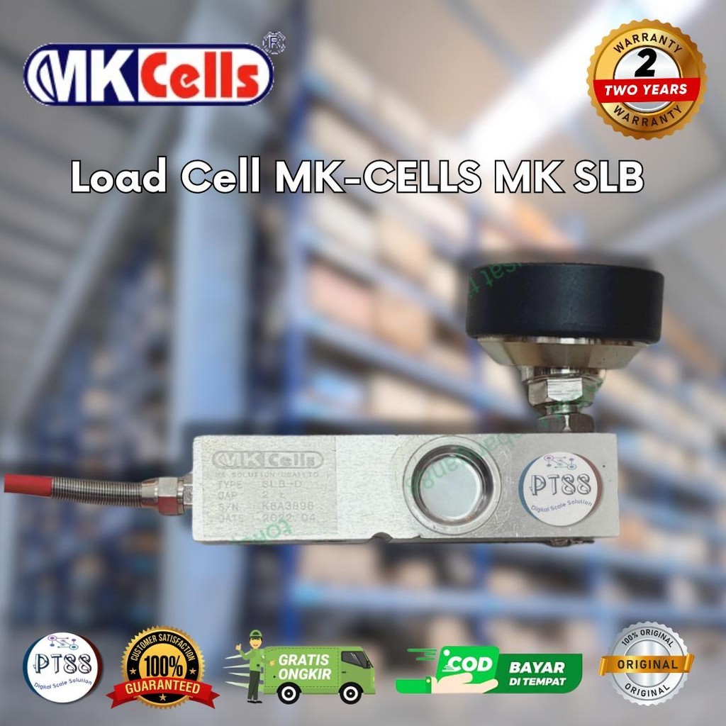 Jual Load Cell Digital, Sensor Timbangan, MK-CELLS SLB kap 1Ton ...