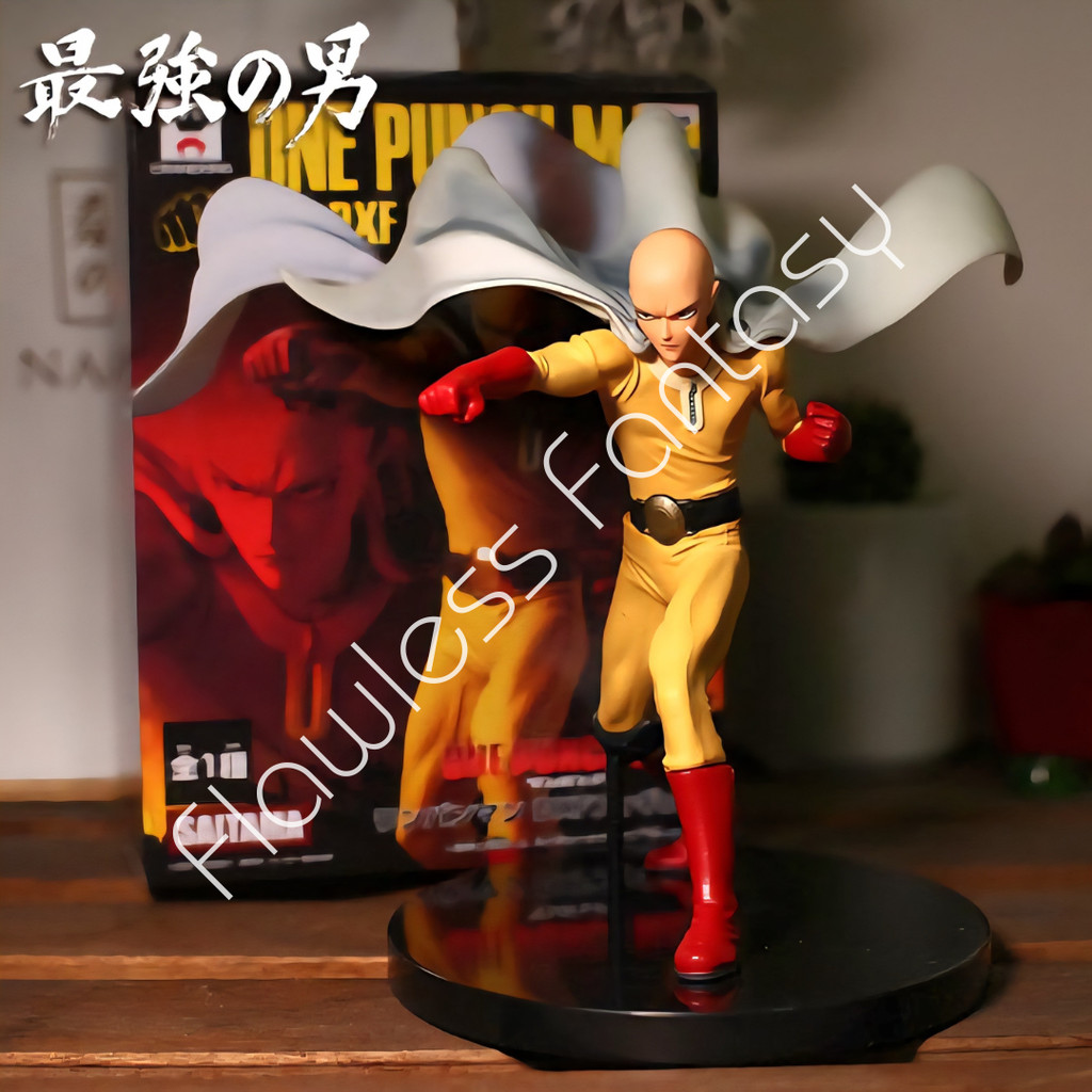 Jual Banpresto One Punch Man Saitama DXF Deluxe Hero Anime Statue ...