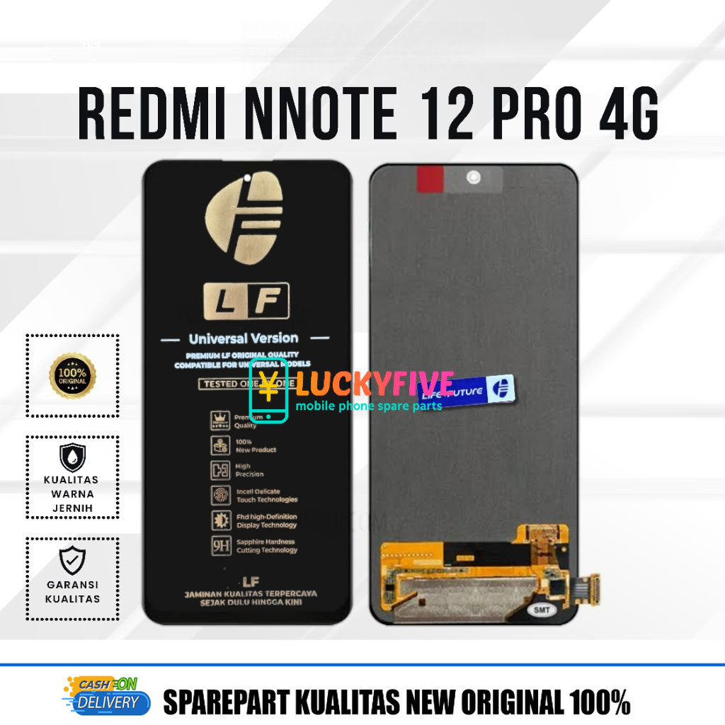 Jual LCD Redmi Note 12 Pro 4G OLED Original Fullset Touchscreen Life ...