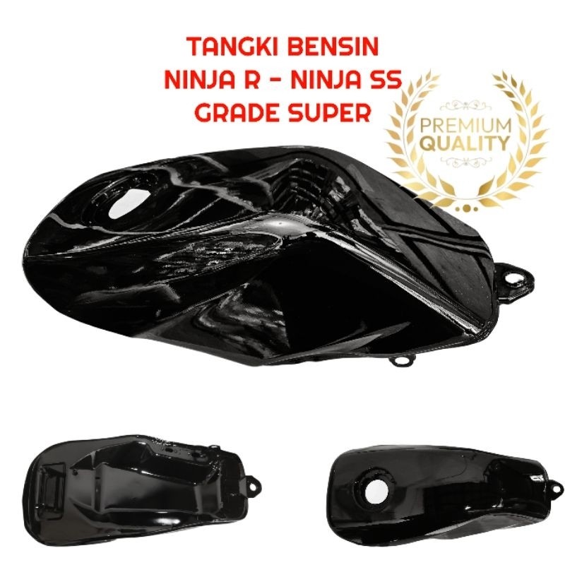 Jual TENGKI TANGKI BENSIN NINJA R SS HITAM GRADE SUPER BAHAN BESI ...