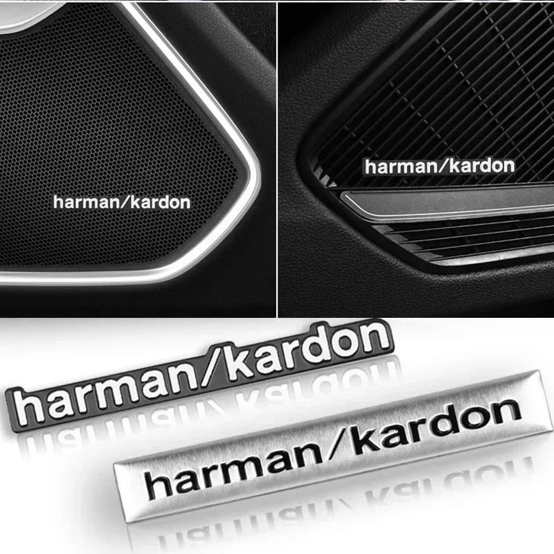 Harman/Kardon-haut-parleur hi-fi 3D, haut-parleur stéréo, badge autocollant en aluminium, accessoires pour voiture