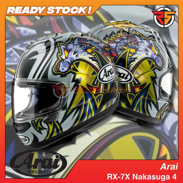 Casque Arai RX-7V HASLAM REPLICA au meilleur prix