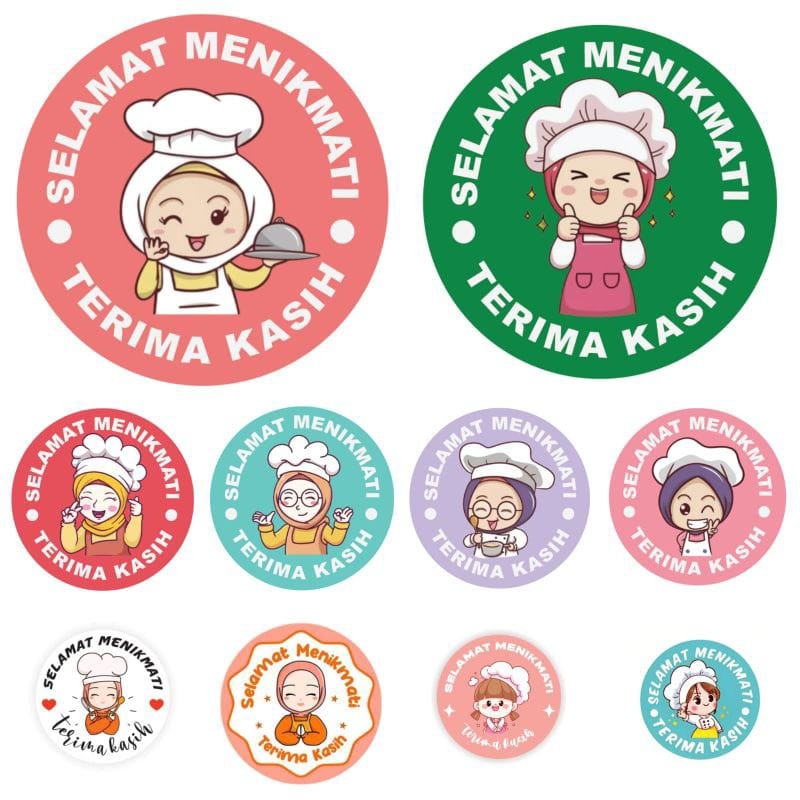 Jual TMALL88 Stiker Jualan Sticker Terima Kasih Sticker Selamat ...