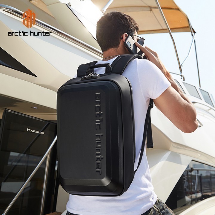 Jual 192 TAS ARCTIC HUNTER B00451 Tas Ransel Laptop Travel Hard Shell ...