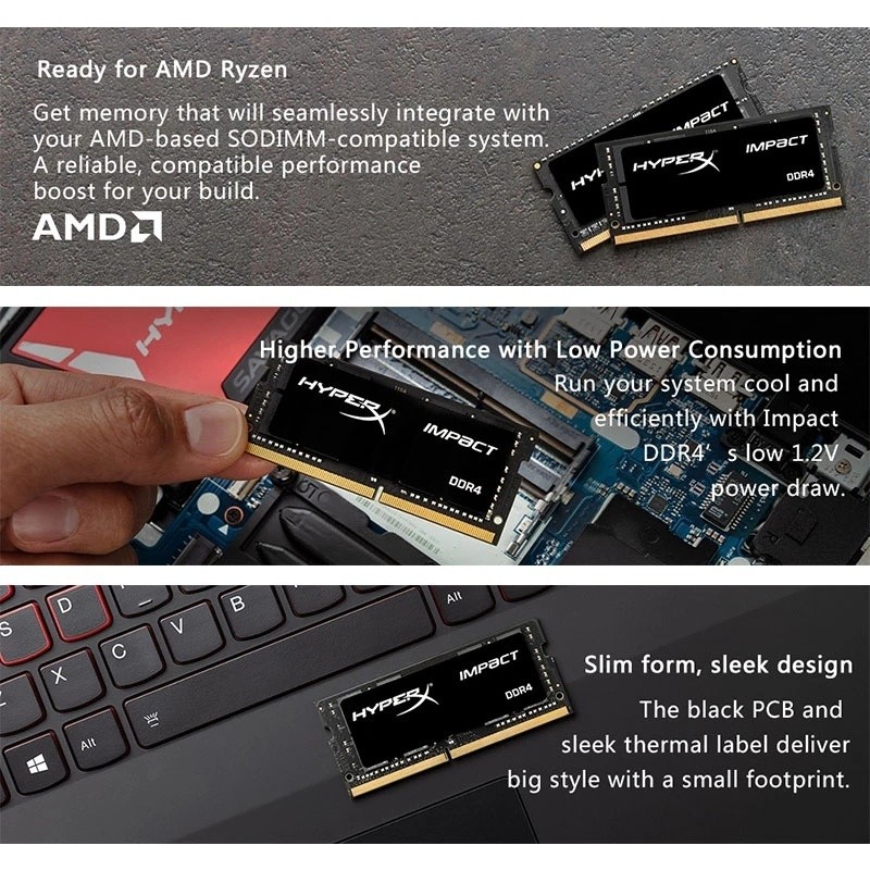 Jual Pengiriman Jakarta Notebook RAM DDR4 4GB 8GB 16GB Kingston Hyperx ...